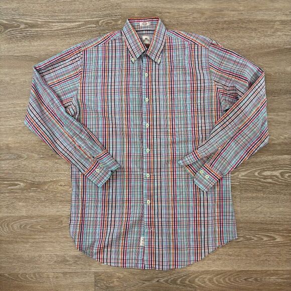 Peter Millar Mens Tailored Fit Brighton Cotton Sport Shirt - NAVY - Picture 1 of 9